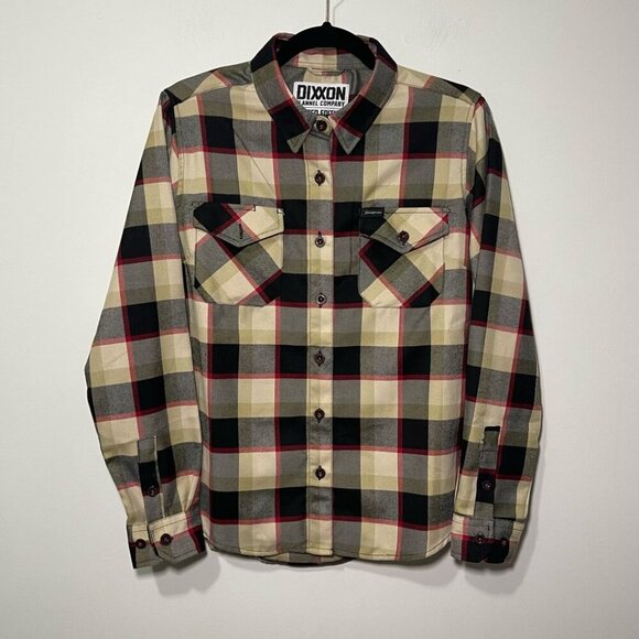 Dixxon women's limited edition snap on tools 2023 long sleeve flannel shirt in M - Picture 1 of 8